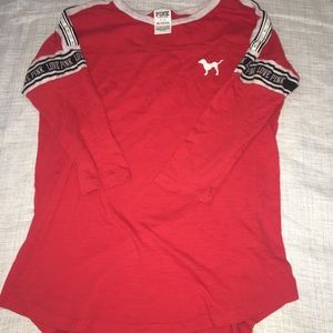 Red PINK Victoria’s Secret Shirt